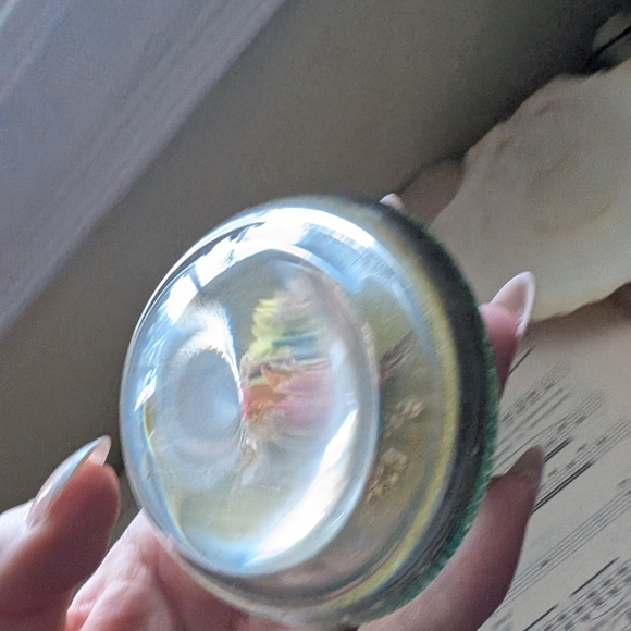 Floral Paperweight with Colorful Flowers - Picture 6 of 10